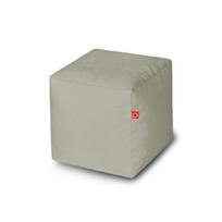 Pufas Qubo™ Cube 25 Silver Pop Fit, pilkas