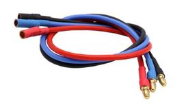 3 vnt. kabelio prailginimas 16AWG 30 cm bananų 3,5 mm, skirtas RC bešepetėliniam varikliui ESC RC valtims