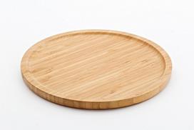 Apvalus bambukinis padėklas, Ø24cm