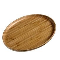 Ovalus bambukinis padėklas, 28,5x21x5x2cm