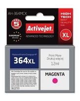 Kasetė rašaliniams spausdintuvams Activejet AH-364MCX Ink (replacement for HP 364XL CB324EE; Premium; 12 ml; magenta)