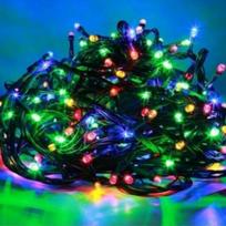 500 LED girlianda su blicu/blykste apie 30m (flash), Spalvota