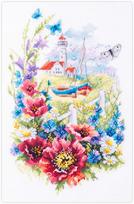 Siuvinėjimo rinkinys Magic Needle Wild Flowers of the Coast 210-351