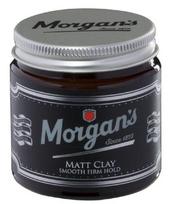 Plaukų molis „Morgan's Matt Clay“ – glotnus, tvirtos fiksacijos, matinė apdaila