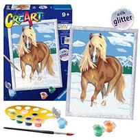 Tapyba pagal skaičius Ravensburger Creath Karališkieji žirgai