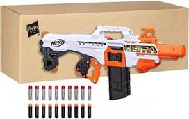 NERF Ultra Select visiškai motorizuotas smiginis, atstumas arba tikslūs šūviai su žurnalais ir smiginiu, suderinamas tik su NERF Ultra Darts