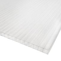 Kanalinis polikarbonatas 6mm, skaidrus, 2,10 x 2 m