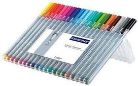 Žymekliai Staedtler Triplus 0.3mm, 20 vnt.