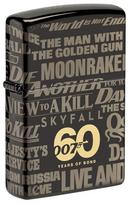 Žiebtuvėlis Zippo 48576 James Bond 60th Anniversary Collectible