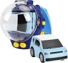 Mini nuotolinio valdymo automobilis laikrodis valdymo pultas, mėlynas
