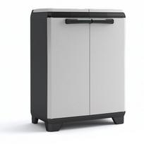 Keter Split Premium 92 cm pilka ir juoda perdirbimo spinta 445042