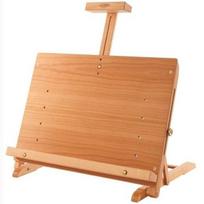 Molbertas pastatomas ant stalo Mabef M34 su lenta max drobė h=54cm