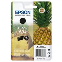 Kasetė rašaliniams spausdintuvams Rašalo Kasetė - Epson Ink 604 Black Juoda, 500 Puslapių, Juoda