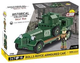 KLOCKI - COBI - 1920 modelis MK I - Šarvuotas automobilis - Istorinė kolekcija - 2988