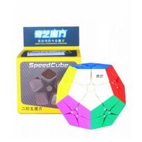 Spalvingas rubiko kubas Megaminx 2x2