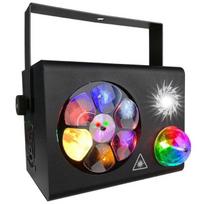 Light4me Party Box disko efekto LED rutulinis lazerinis stroboskopas