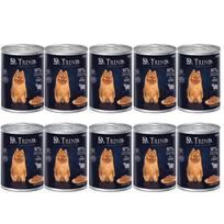 Dr. Trend Premium drėgnas ėdalas visų veislių šunims su ėriena padaže, 10 x 400 g