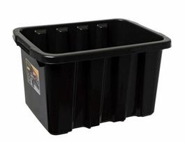 Plastikinė dėžė su dangčiu, 27l, 460x338x263mm
