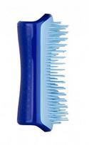 Plaukų šepetys gyvūnams Pet Teezer De-Shedding & Dog Grooming Brush Small Skye Blue PT31044, mėlynas