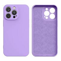 Silicone skirtas iPhone 14 Plus, violetinė