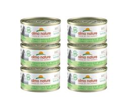 Drėgnas kačių ėdalas Almo Nature HFC Natural, vištiena su alaviju, 6x70 g