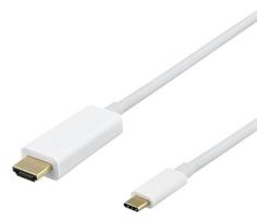 Deltaco, USB-C/HDMI, 1 m