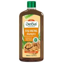 Balansuojantis šampūnas su graikiniais riešutais ir alavijais DeBa, 500 ml
