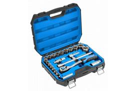 Įrankių komplektas 1/2" 8-32mm 24dalių - HT1R410, Hogert