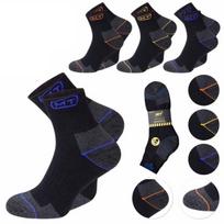 Darbo kojinės vyrams MT 77774, pilkos/juodos, 3 poros, 39-42