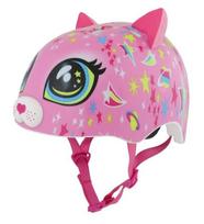 Vaikiškas dviratininko šalmas C-Preme Astro Cat, rožinis