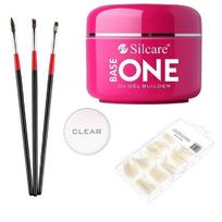Nagų priauginimo rinkinys Silcare Clear gelis 50 g N12