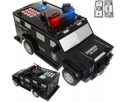 Kiaulė – seifas Policijos automobilis su PIN kodu