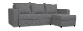 Kampinė sofa Lugan Šviesiai pilka