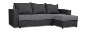 Kampinė sofa Lugan Kombinuota pilka