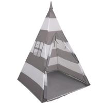 Žaidimų palapinė be kamuolių Selonis Tipi, pilka/balta