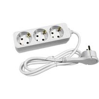 Prailgintuvas su įžeminimu Entac ESEG3-1.5-F 3 lizdų 3680W IP20 1.5 m
