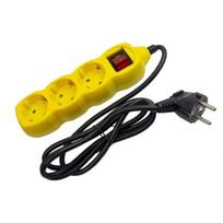 Prailgintuvas su įžeminimu Entac ESEG3-1.5-SW-Y 3 lizdų 3680W IP20 1.5 m su jungtuku