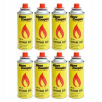 Butano dujos Alpen Camping, 400ml - 8 vnt