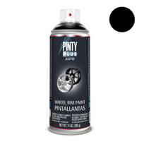 Dažai ratlankiams PintyPlus Auto, juodi, 400 ml