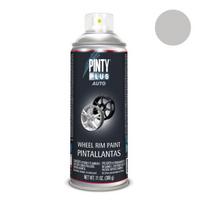 Dažai ratlankiams PintyPlus Auto, sidabriniai, 400 ml
