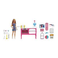 Lėlė su priedais Barbie kavinė