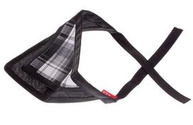 Kaklaskarė Amibelle Checkered, juoda