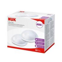 Įdėklai į liemenėlę NUK Ultra Dry, 60 vnt.