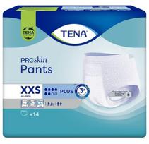 Sauskelnės suaugusiems Tena Pants Plus XXS, 14 vnt.