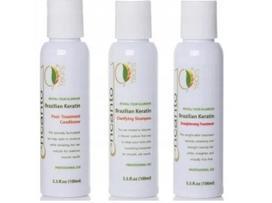 Keratinas plaukams Encanto Do Brasil, 3x100 ml