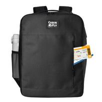 CabinFly Pacemaker 40x30x20cm Kelioninė kuprinė tinkanti Ryanair ir Wizzair, 24L, juoda