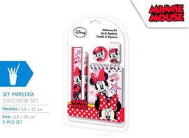 Minnie Mouse mokyklinės prekės rinkinys