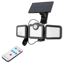 LED Lauko prožektorius Entac Solar 15W PIR su pulteliu