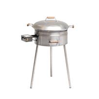 Keptuvės ir dangčio rinkinys GrillSymbol Cataplana WP-545 inox CAT, ø 54 cm