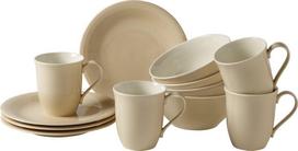 Villeroy & Boch Color Loop Sand pusryčių indų rinkinys, 12 dalių
